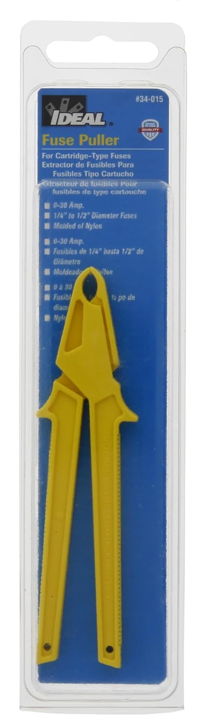 Ideal Industries Small Fuse Puller, 5" Long for 0 to 30A/250V Fuses