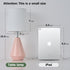 3 Temperatures15.5" Small Bedside Table Lamp for Bedroom - Reading Desk Lamp with Color Nightstand Ceramic Lamp
