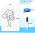 PANDRI 26 Pack Dry Erase LapBoards, Double Sided 12.5 x 9 Inch Whiteboards with Erasers and Markers for Classroom