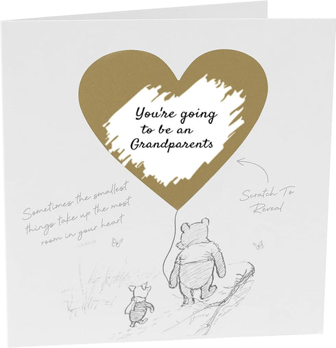 CJ&M Personalised Family Pregnancy Announcement Scratch Card - First Time Parents - New Baby - Surprise Pregnancy