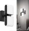 Aipsun Black Wall Sconces Hardwired Modern LED Sconces Wall Lighting Indoor Wall