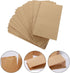 18x11x32cm 100pcs Set Brown Paper Bread Bags Kraft Snack and Sandwich Bags Oil-resistant Paper Grocery Storage
