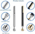 2 Pieces Magnetic Telescoping Pick-Up Tool, 3 Lb Extendable Magnetic Grabber Reacher Tools (25 Inch)