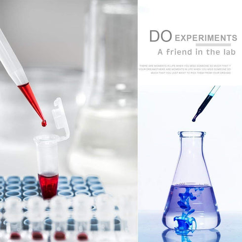 moveland 200PCS Disposable Plastic Transfer Pipettes - 3ml Calibrated Droppers for Science Laboratory & DIY Art