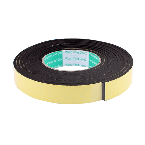 uxcell 25mmx4mm Single Sided Sponge Tape Adhesive Sticker Foam Glue Strip - 3 Meters (10') Pack of 1
