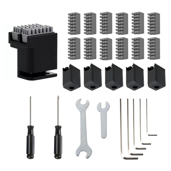 TYJAN3D 3D Printer Nozzle Wiper Kit for Bambu Lab P1P/P1S/X1/X1C/X1E, 3D Printing Accessory