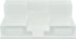 Victor Pure White Desktop Organizer - 4" x 5.5" x 10.4"