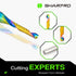 1/4 Inch 1/8" 3/4" 2-1/2"OVL. O Flute Upcut Spiral Router Bit Shank Cutting Dia. CL. Carbide Single Flute CNC Router
