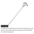 MECCANIXITY PT100 1/2" NPT RTD Thermocouple, Stainless Steel Temperature Sensor Probe -50 to 420C, 8x400mm