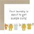 Cute New Baby Greeting Card for New Parents - Pregnancy Announcement Congratulations