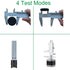 Vernier Caliper 6 Inch, Non-Digital Measuring Tool, 0-6 Inch/0-150mm, 0.001 Inch/0.02mm High Precision Caliper