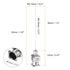 10pcs 28Gauge Stainless Steel Dispensing Needles, 1 1/2" All Metal Glue Needle Tube Blunt Tips Luer Lock for Thick Liquids, Ink, Glue, Lab Use