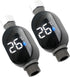 TRIFUNESS Thermometers(2 packs) For Home Bathroom Kitchen,For Led Digital Display Temperature Gauge Shower Temperature