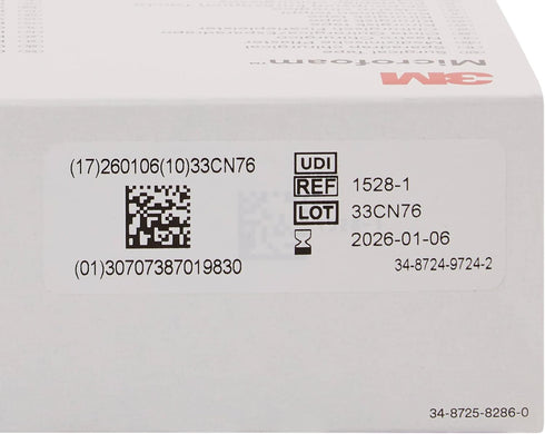 3M 1" 5 1/2 12 Direct Collection Microfoam Surgical Tape x yd, Stretched Box