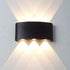 HISEEINLABEL 6 6W Modern LED Waterproof Exterior Wall Lamp, Outdoor Wall Light LED Wall Lights LEDs Wall Sconce Up Down