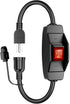 KASONIC 1.5 FT Extension Cord with Switch, 14/3 AWG Gauge, Heavy Duty Cable with Safety Cover