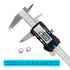 Caliper Measuring Tool, Qfun Vernier Digital Caliper Stainless Steel 6 Inch/150mm Waterproof with Large LCD Screen