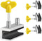 Window Locks, 4 Sets Adjustable Security Locks for Vertical & Horizontal Sliding Windows, Childproof Home Safety