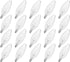 CYLYT 20-Pack E12 Candelabra Light Bulbs 40W Warm White 2500K, 380 Lumen