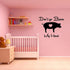 by Unbranded 30" Don't Go Bacon My Heart Wall Sticker Motivational Quote Saying Inspirational Wall Decal Stickers