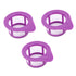 Dranvosk Kidney Stone Strainer Plastic Urine Collector Urine Strainer for Kidney Stones,3PCS(Purple)