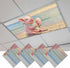Yomandocix Ice Cream Pig Fluorescent Light Covers for Ceiling Lights 4x2 feet,4 Pack