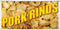 Sign Destination Vinyl Banner Multiple Sizes Pork Rinds Restaurant Cafe Bar B Restaurant &