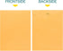 EnDoc 9 1/2 x 12 1/2 Clasp Envelopes - 10 Pack - Brown Kraft Gummed Seal Closure Heavyweight Paper for Home, Office