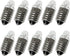 10PCS 2.5V0.3A Mini Screw Base Light Bulbs, E10 Flashlight Bulbs for Home Experiment Circuit Electrical Test
