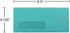 JAM PAPER #10 Business Colored Window Envelopes - 4 1/8 x 9 1/2 - Sea Blue Recycled - 50 Pack