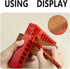 Chiloskit 2Pcs 90 Degree Woodworking Corner Clamp Tool, Clamping Angle Clamps for Picture Frames, Boxes, Cabinets