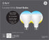 GE Lighting CYNC Smart Flood Light Bulbs, Bluetooth Enabled, Tunable White, Alexa and Google Assistant Compatible, Cool and Warm White (2 Pack), Packaging May Vary by Cync