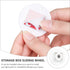 8pcs Set Ciieeo Adhesive Case Wheels Sticky Swivel Caster Rollers for Storage Boxes Furniture Cart Rolling Support