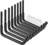 Heavdace Garage Storage Ladder Hooks with 12" Jumbo Arm, 8 Pack Heavy Duty