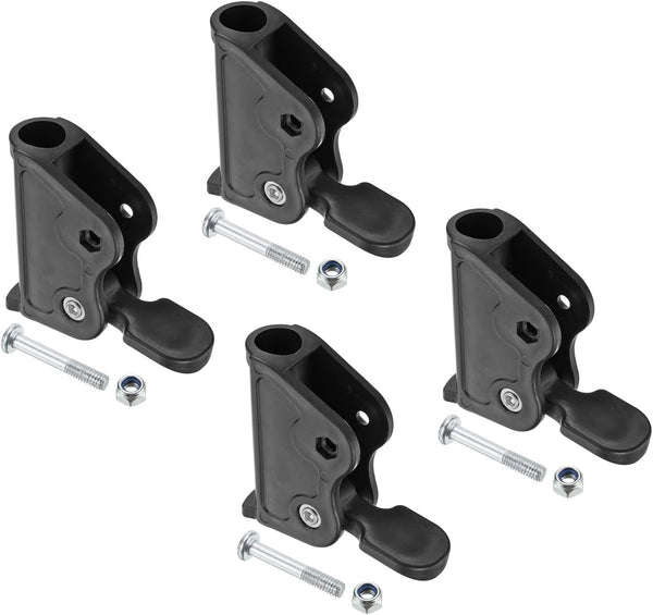 PATIKIL Lounge Chair Seat Latch Hinge, 2 Set Thickened Fixed Catch Lock