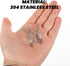 50pcs 2.5-inch Homoyoyo Small Metal Pegboard Hooks J Shaped Utility Hooks for Kitchen Utensils Tool Bench Display