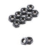 300pcs M3 Black Alloy Steel Hex Socket Screws Nuts Washer Assortment Kit (Set A Head)