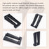 Video Doorbell Mounting/Adapter Plate with Hardware - Vinyl Siding Angle Adjustment for Ring 2, Ring 3, Ring 3 Plus