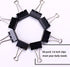 Medium Binder Clips 1.6 Inch (60 Pack), Black Large Paper Clamps for Office and Home Supplies