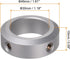 4pcs Shaft Collar 30mm Bore Aluminum Alloy Set Screw Shaft Collars, 46mm OD, 15mm Width, for Wheel Barrow Axle, Gearbox Assemblies, CNC Machine Tools, Industry, Anodization