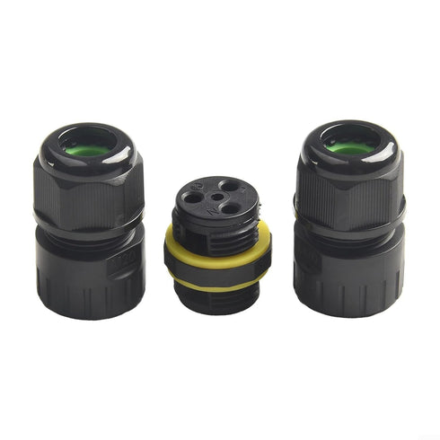 Septoolshop IP68 M20 2P Outdoor Junction Box for Solar Panel Systems Outdoor for LIGHTING Installations Tunnel