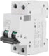 2-Pole Circuit Breaker 250V DC 2P Miniature Circuit Breaker 16A/32A/63A for Solar Panels Grid System (63A)
