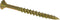 Hillman The Hillman Group 42180 Pro Crafter Wood Screw, 50-Piece, Yellow Zinc, 8 by 2-1/2-Inch