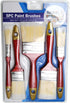 (5 Pack) Paint Brushes 2.5", 2", 1.5", 1", 0.5" for Latex or Oil Based Paints with Comfort Handle