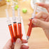 Syringe Pen, Nurse Pen Writes in Black Ink, Imaginary Doctor Play, School Supplies (Red, 60 Pcs)