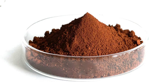 Brown Iron Oxide Mineral Pigment for Artistic Painting, 100g/Bag, Concrete, Clay, Lime, Plaster