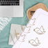 Cute Gold Bird Shape Paper Clips, 50 Pcs Creative Decoration Animal Shaped Paperclip for Organizing