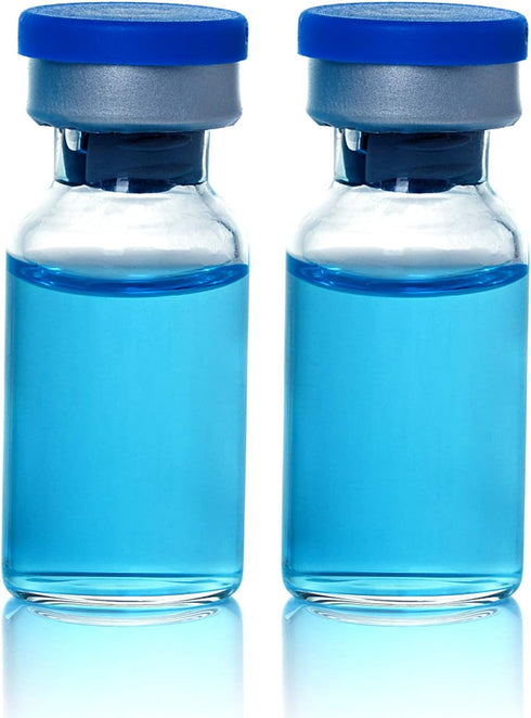 10ml Glass Bottle with Lid, Transparent Vial, B-10Pcs