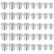 40pcs Dowel and Tenon Center Transfer Plugs - Doweling Centering Pins Set for Woodworking Drill Hole Tool