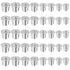 40pcs Dowel and Tenon Center Transfer Plugs - Doweling Centering Pins Set for Woodworking Drill Hole Tool